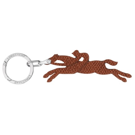 LONGCHAMP LE PLIAGE ORIGINAL PORTE-CLÉS BRUN