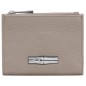 LONGCHAMP LE ROSEAU PORTEFEUILLE COMPACT ARGILE