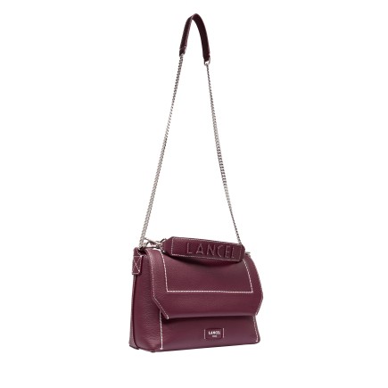 SAC À RABAT M NINON SOFT DE LANCEL CASSIS