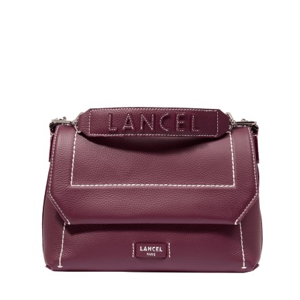SAC À RABAT M NINON SOFT DE LANCEL CASSIS