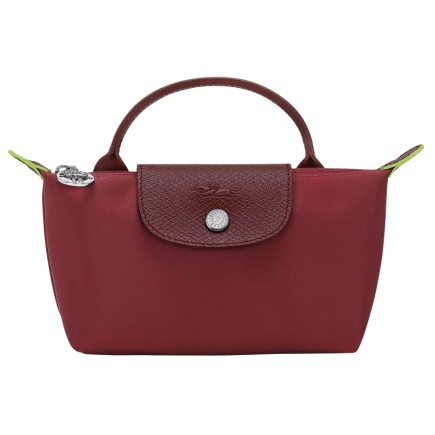 LONGCHAMP LE PLIAGE GREEN TROUSSE COSMÉTIQUE AVEC POIGNÉE GRENADE