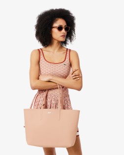 SAC SHOPPING ANNA RÉVERSIBLE AGORA LATTE LACOSTE