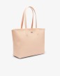 SAC CABAS ZIPPÉ ANNA AGORA LATTE LACOSTE