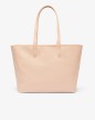 SAC CABAS ZIPPÉ ANNA AGORA LATTE LACOSTE