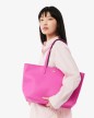 SAC CABAS ZIPPÉ ANNA MALVA NOIR LACOSTE