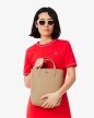SAC CABAS VERTICAL RÉVERSIBLE VIENNOIS GRENADINE LACOSTE SAC CABAS VERTICAL RÉVERSIBLE VIENNOIS GRENADINE LACOSTE