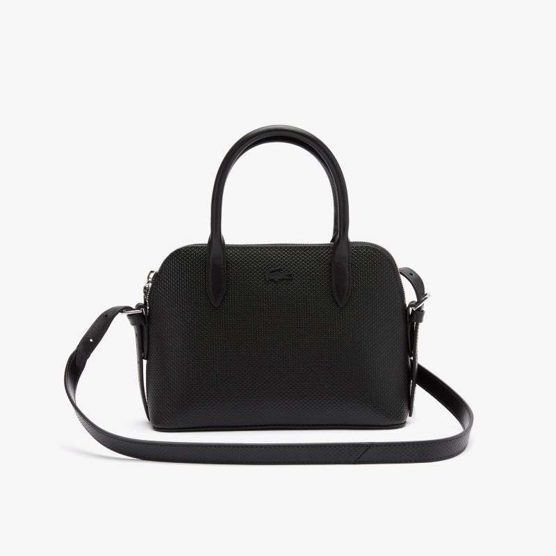 PETIT SAC BUGATTI CHANTACO EN CUIR NOIR LACOSTE PETIT SAC BUGATTI CHANTACO EN CUIR NOIR LACOSTE