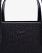 PETIT SAC À MAIN CHANTACO EN CUIR NOIR LACOSTE PETIT SAC À MAIN CHANTACO EN CUIR NOIR LACOSTE