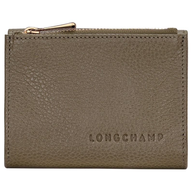 LONGCHAMP LE FOULONNÉ PORTEFEUILLE COMPACT CAPRE LONGCHAMP LE FOULONNÉ PORTEFEUILLE COMPACT CAPRE