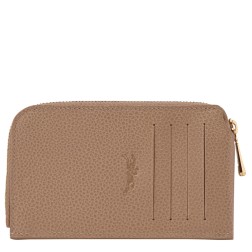 LONGCHAMP LE FOULONNÉ PORTE-CARTES BISCUIT