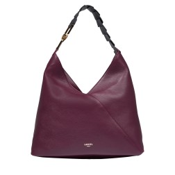 SAC HOBO PAGODE DE LANCEL CASSIS/NOIR LANCEL