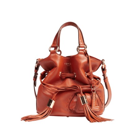 SAC SEAU S PREMIER FLIRT BRIQUE LANCEL
