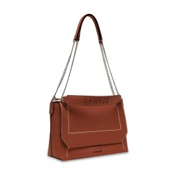 SAC À RABAT L NINON SOFT DE LANCEL BRIQUE