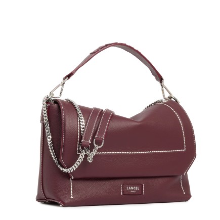 SAC À RABAT L NINON SOFT DE LANCEL CASSIS