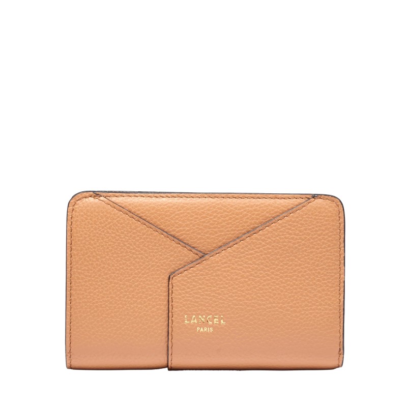 PORTEFEUILLE COMPACT ENVELOPPE DE LANCEL CAMEL PORTEFEUILLE COMPACT ENVELOPPE DE LANCEL CAMEL