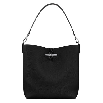 LONGCHAMP LE ROSEAU SAC PORTÉ ÉPAULE M NOIR