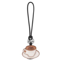 LONGCHAMP PORTE-CLÉS CAFÉ