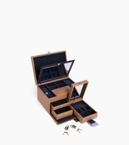 COFFRET BIJOUX GM NATUREL LE TANNEUR