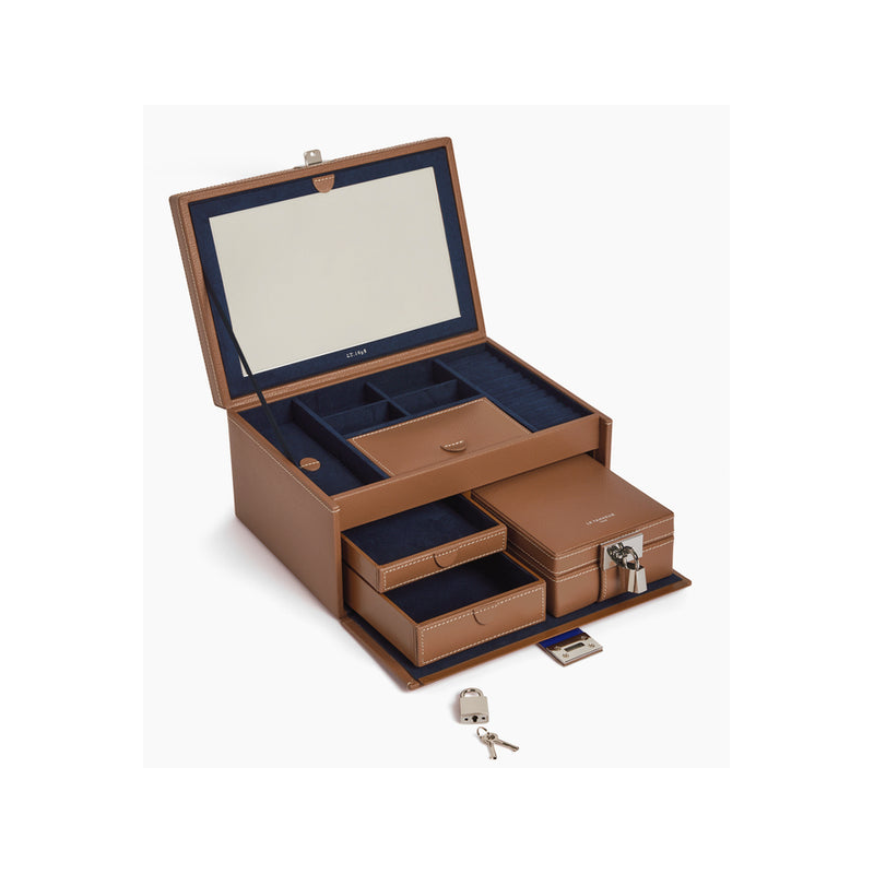 COFFRET BIJOUX GM NATUREL LE TANNEUR