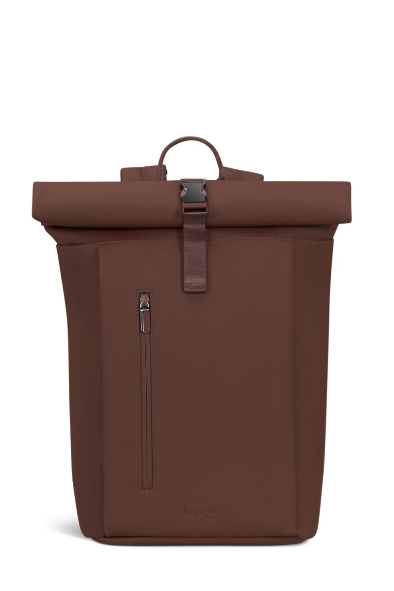 SAC À DOS ROLLTOP LOST IN BERLIN 2.0 MARRON LIPAULT SAC À DOS ROLLTOP LOST IN BERLIN 2.0 MARRON LIPAULT