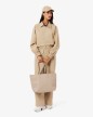 GRAND SAC CABAS L.12.12 CONCEPT SIMPLY TAUPE LACOSTE