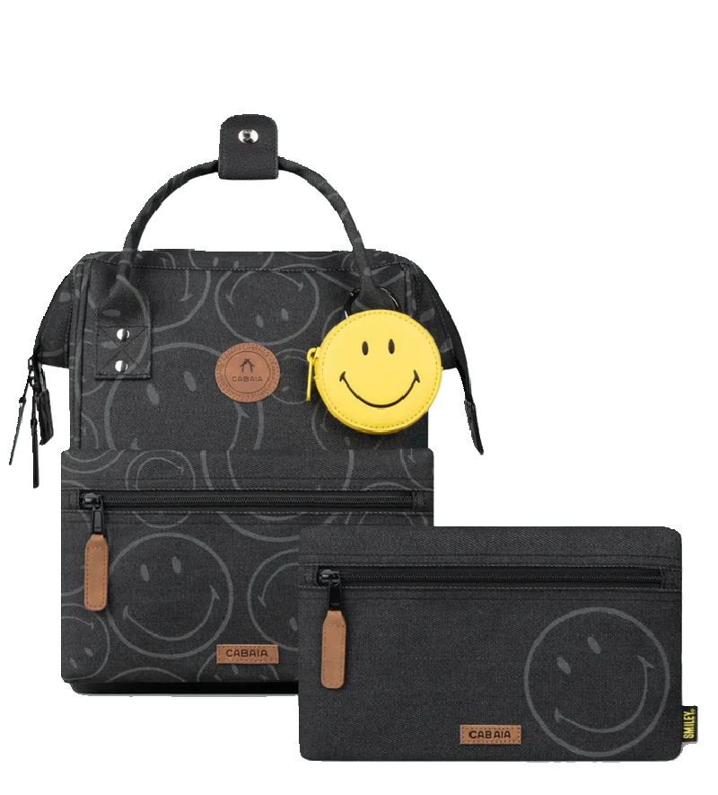 SAC À DOS SMALL AARHUS CABAÏA x SMILEY