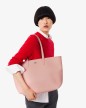 SAC CABAS ZIPPÉ ANNA ROSE TAN ANTLER LACOSTE