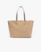 SAC CABAS ZIPPÉ ANNA VIENNOIS PUCE LACOSTE