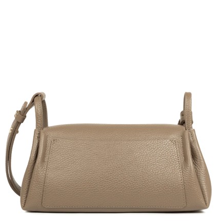 SAC TROTTEUR ACCORDÉON DOUBLE TAUPE IN OR LANCASTER