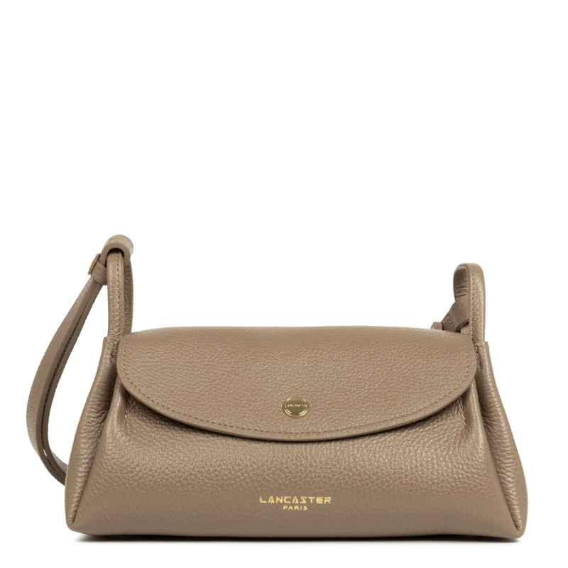 SAC TROTTEUR ACCORDÉON DOUBLE TAUPE IN OR LANCASTER SAC TROTTEUR ACCORDÉON DOUBLE TAUPE IN OR LANCASTER