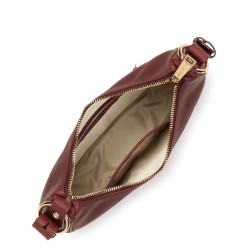 PETIT SAC BESACE DONNA ARIA BOIS ROUGE LANCASTER
