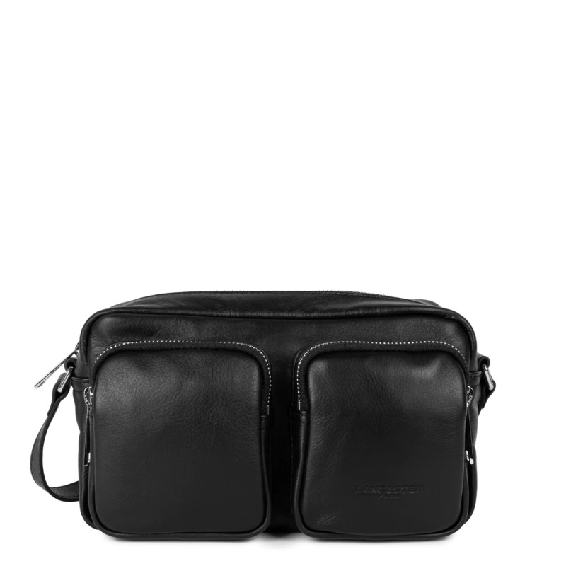 SAC TROTTEUR SOFT CARAMELLA NOIR LANCASTER SAC TROTTEUR SOFT CARAMELLA NOIR LANCASTER