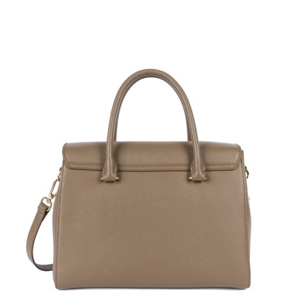 GRAND SAC PORTÉ MAIN FOULONNÉ MILANO SABLE FONCÉ LANCASTER