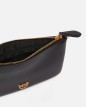SAC À BANDOULIÈRE CLASSIC FLAT LOVE BAG SIMPLY NOIR/DORÉ PINKO