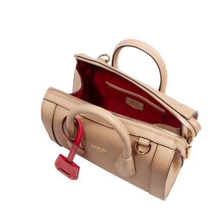 MINI SAC BOWLING BCBG DE LANCEL CAPPUCINO