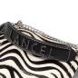 SAC À RABAT M NINON DE LANCEL ZEBRA MANIA NOIR/BLANC SAC À RABAT M NINON DE LANCEL ZEBRA MANIA NOIR/BLANC