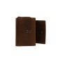 PORTEFEUILLE EN CUIR COGNAC ASCOT THE CHESTERFIELD BRAND
