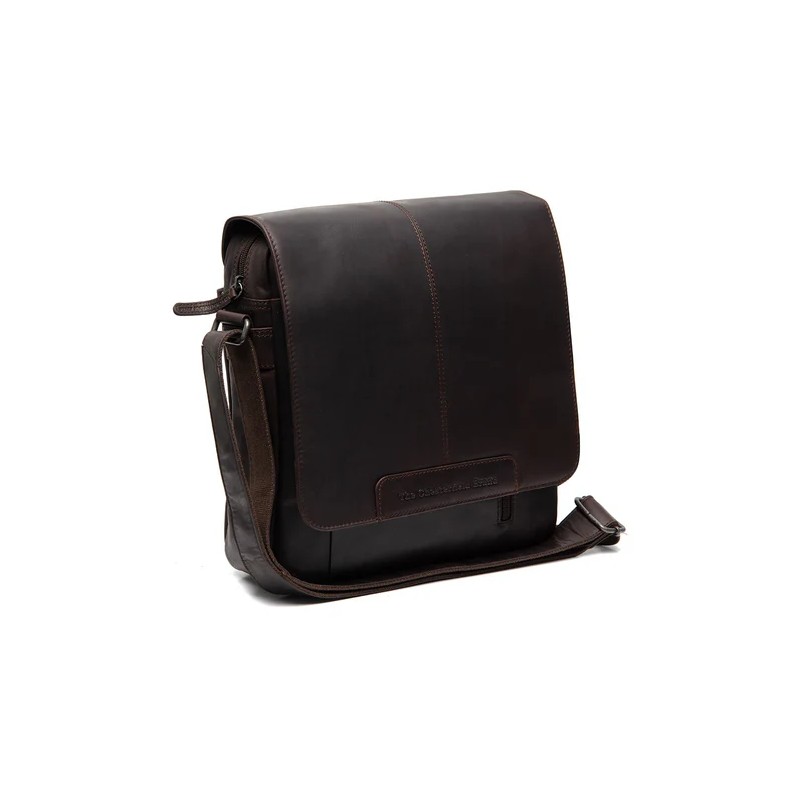 SAC BANDOULIÈRE EN CUIR MARRON RAPHAEL THE CHESTERFIELD BRAND
