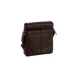 SAC BANDOULIÈRE EN CUIR MARRON RAPHAEL THE CHESTERFIELD BRAND