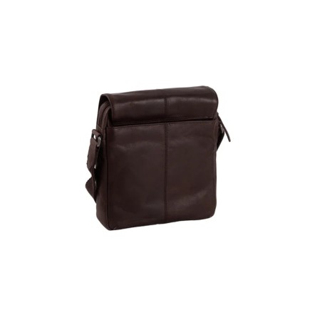 SAC BANDOULIÈRE EN CUIR MARRON RAPHAEL THE CHESTERFIELD BRAND