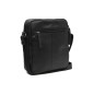SAC BANDOULIÈRE EN CUIR NOIR ALVA THE CHESTERFIELD BRAND