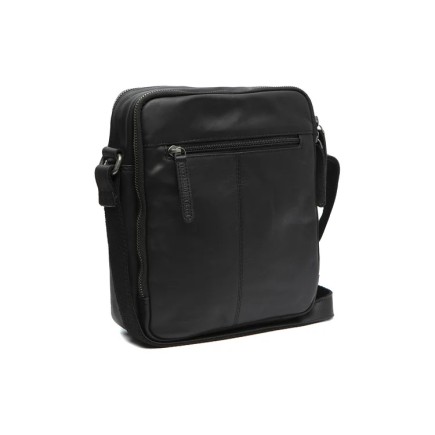 SAC BANDOULIÈRE EN CUIR NOIR ALVA THE CHESTERFIELD BRAND