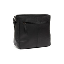 SAC BANDOULIÈRE EN CUIR NOIR MUMBAI THE CHESTERFIELD BRAND