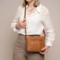 SAC BANDOULIÈRE EN CUIR COGNAC FARO THE CHESTERFIELD BRAND SAC BANDOULIÈRE EN CUIR COGNAC FARO THE CHESTERFIELD BRAND
