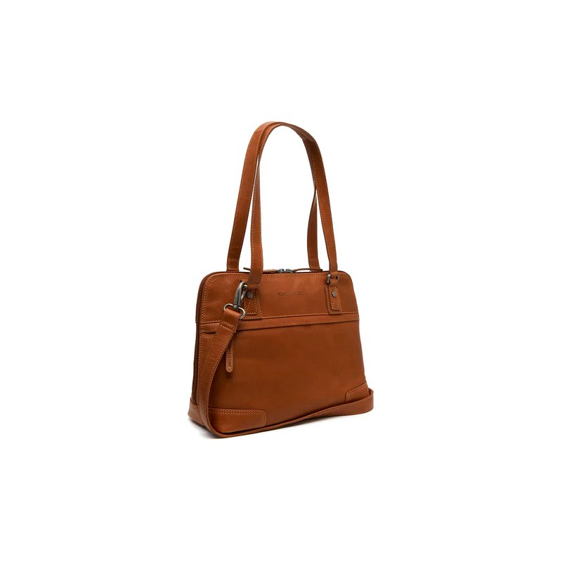 SAC BANDOULIÈRE EN CUIR COGNAC BELGRADO THE CHESTERFIELD BRAND