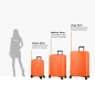 VALISE VERTICALE A ROULETTES HENDAYE 65 cm MARINE VALISE VERTICALE A ROULETTES HENDAYE 65 cm MARINE