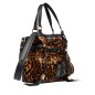 SAC SEAU M PREMIER FLIRT LÉOPARD MANIA  MULTICO NOIR
