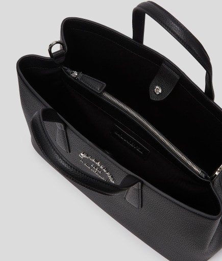 CABAS RUE SAINT GUILLAUME MÉTAL NOIR KL