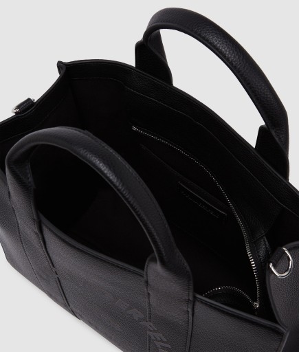 CABAS DE TAILLE MOYENNE RUE SAINT GUILLAUME NOIR KL