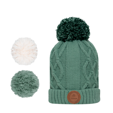 BONNET APPLETINI POLAIRE AQUA GREEN CABAÏA